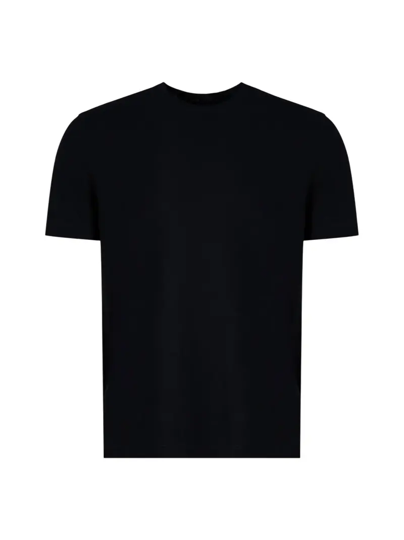 MC2 SAINT BARTH T-shirt Uomo SCOTT COTTONSILK 00208L 00 BLACK