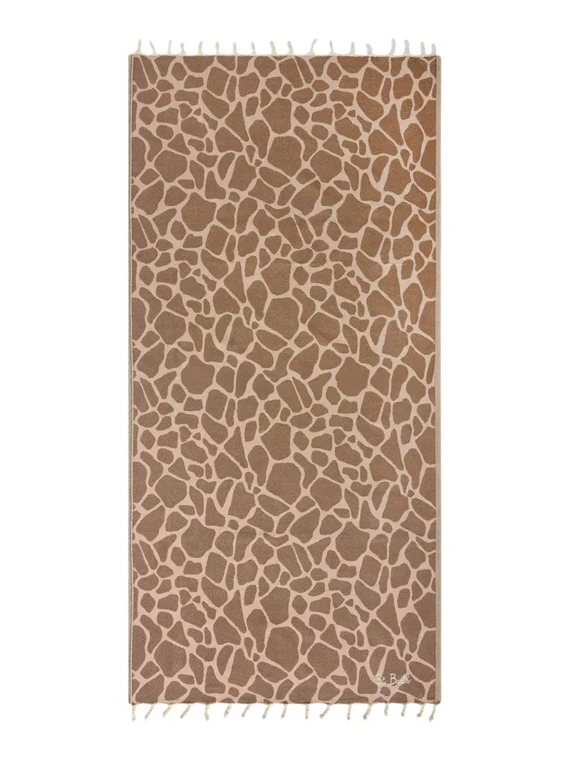 MC2 SAINT BARTH Telo mare Donna FOUTAS J N 01061L GIRAFFE SKIN 18 EMB