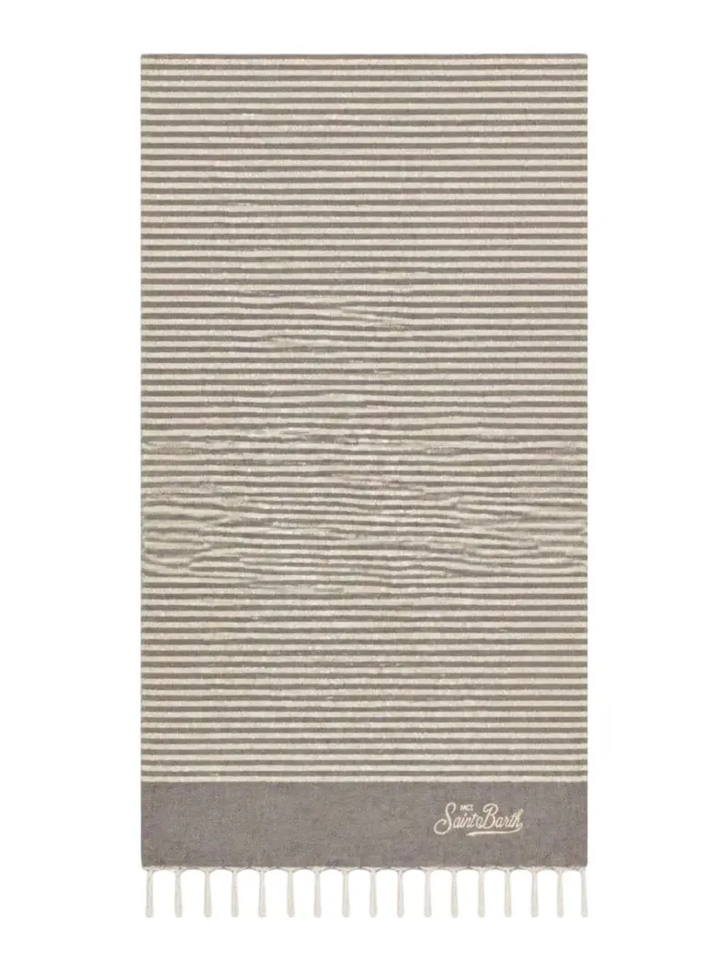 MC2 SAINT BARTH Telo mare Unisex adulto  FOUTAS LUREX 00624L STRIPES S 18OR EMB