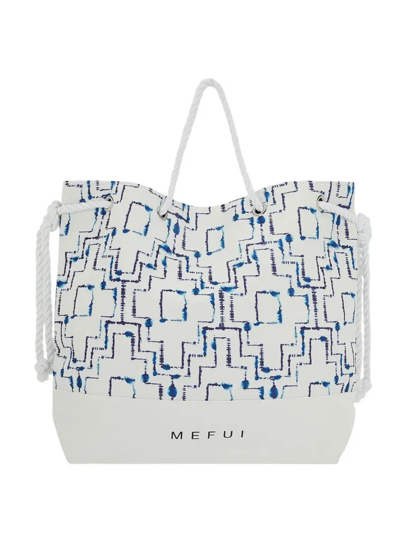 ME FUI borsa mare Donna  MA25-A030X01 BIANCO/AZZURRO