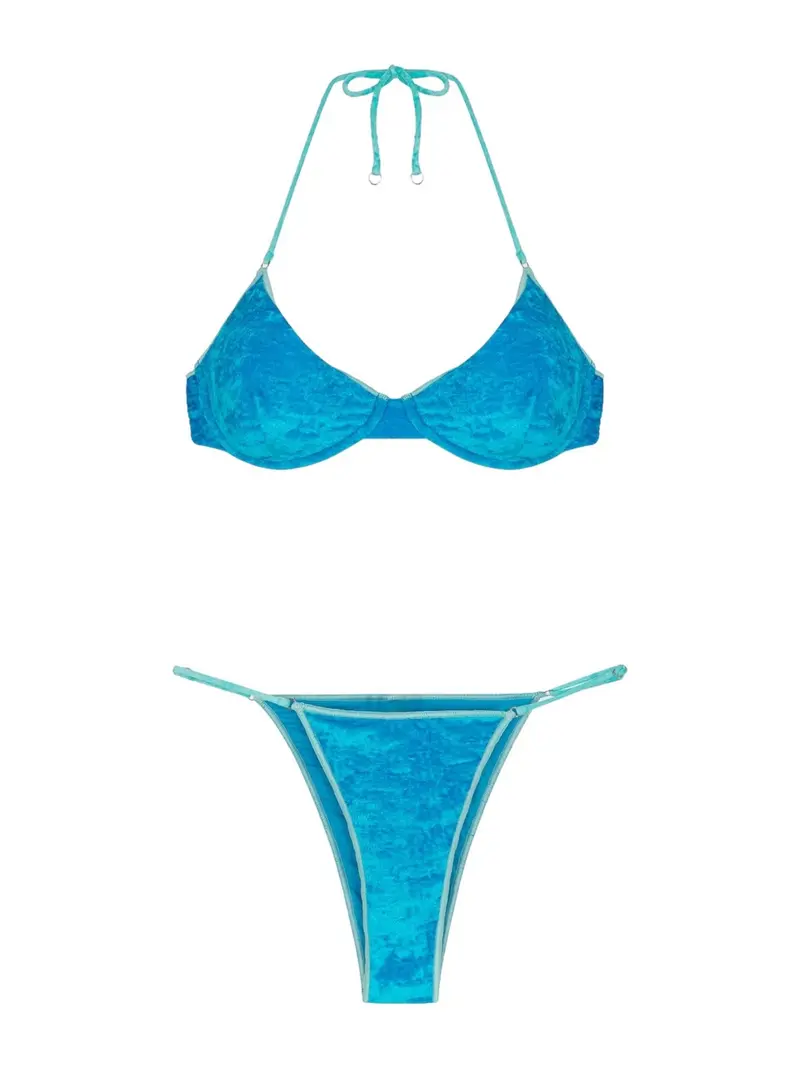 ME FUI Costume da bagno Donna  MF24-0031BU Blu