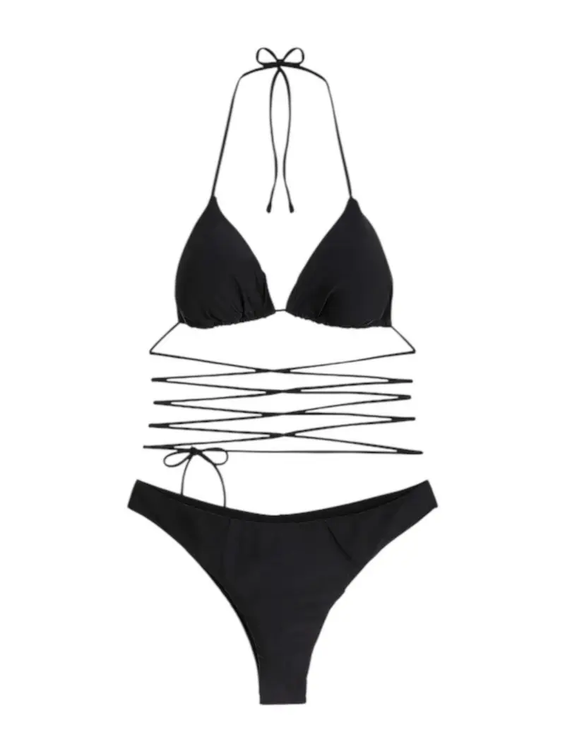 ME FUI Costume da bagno Donna  MF25-0100_BK BLACK