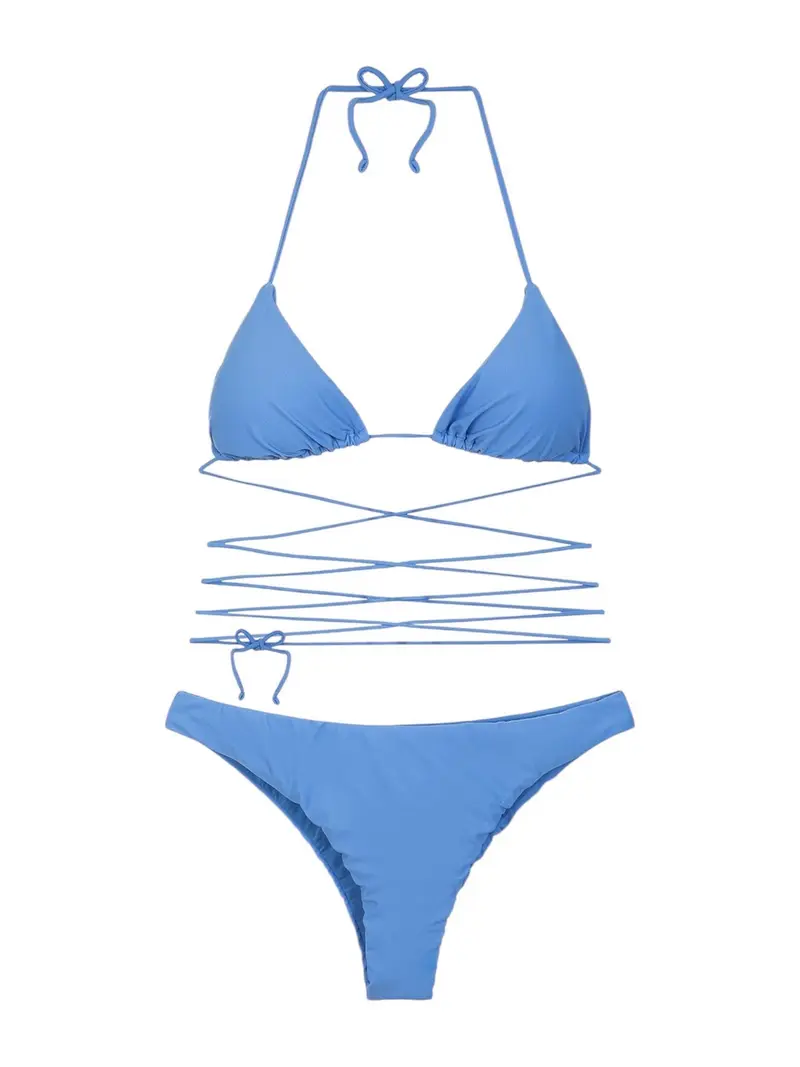 ME FUI Costume da bagno Donna  MF25-0100_SB SKY BLUE