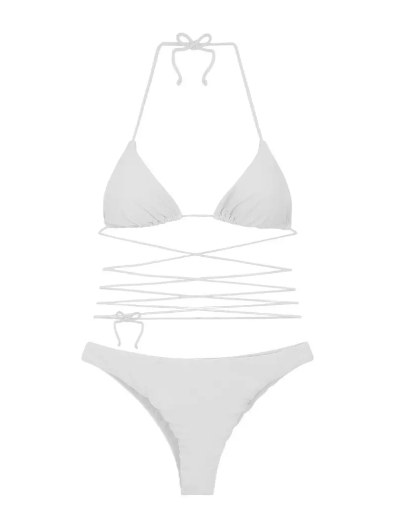 ME FUI Costume da bagno Donna  MF25-0100_WH WHITE