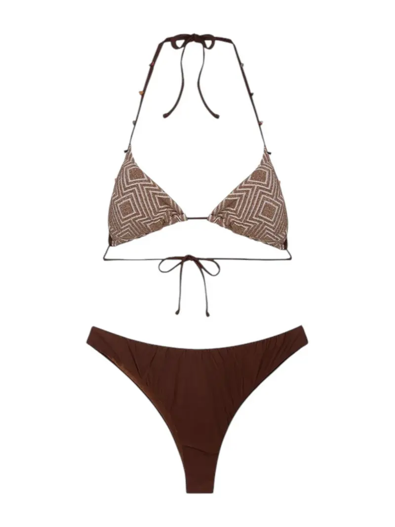 ME FUI Costume da bagno Donna  MF25-0310BN BROWN