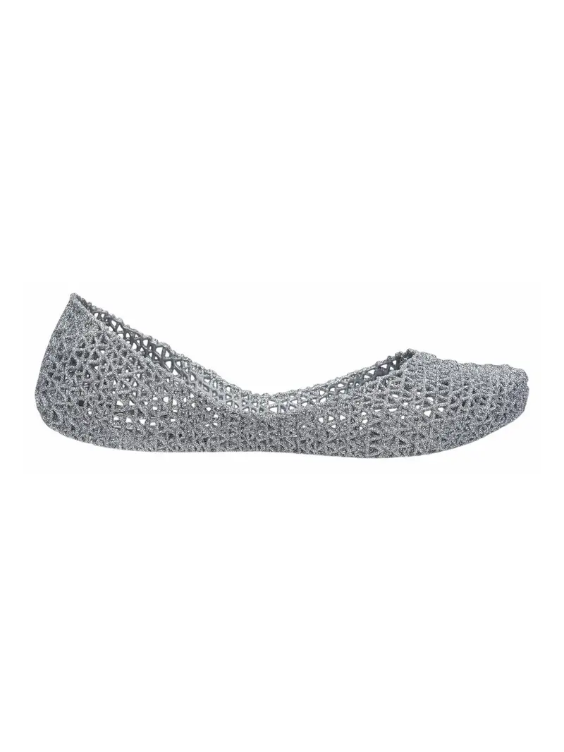 Melissa Ballerina Melissa Campana Papel Vii Silver Glitter 31512-50711