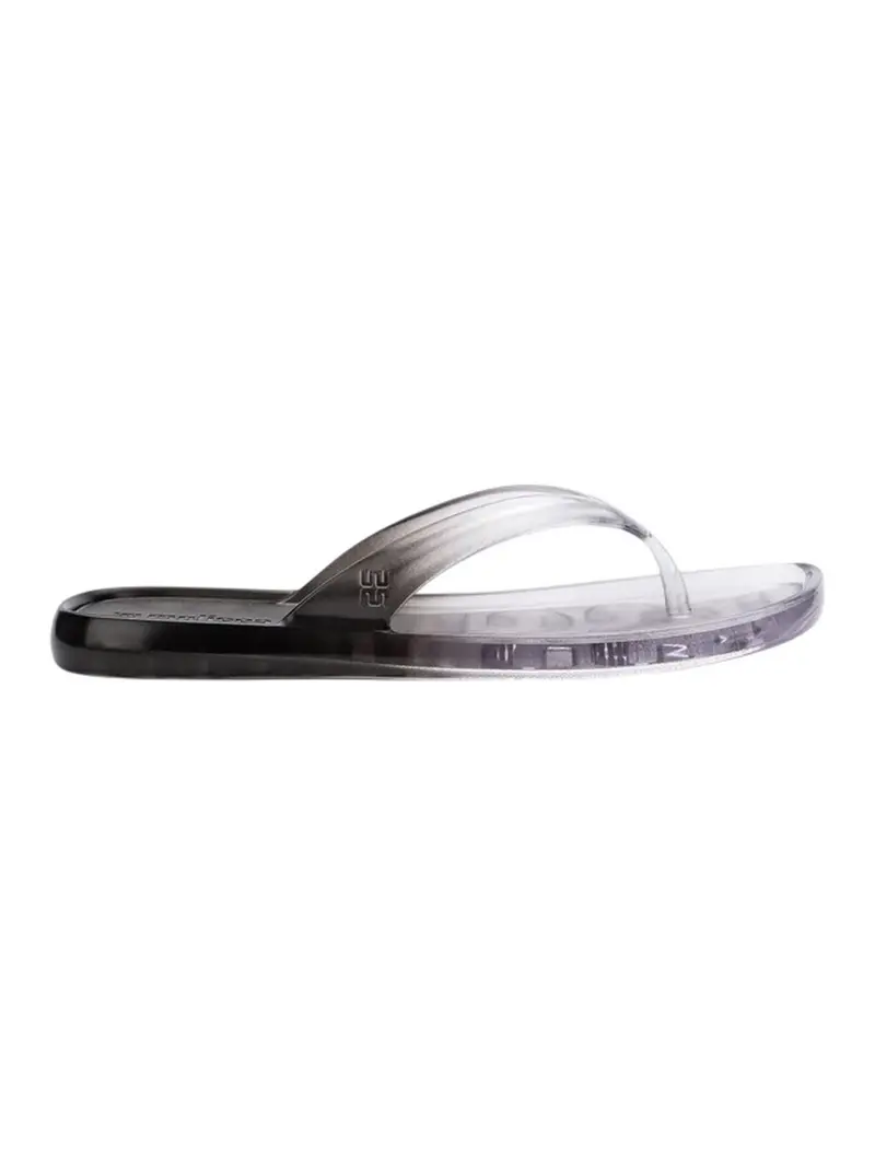 Melissa Infradito Melissa Beachwear Ad Clear/Black 37864-BU240