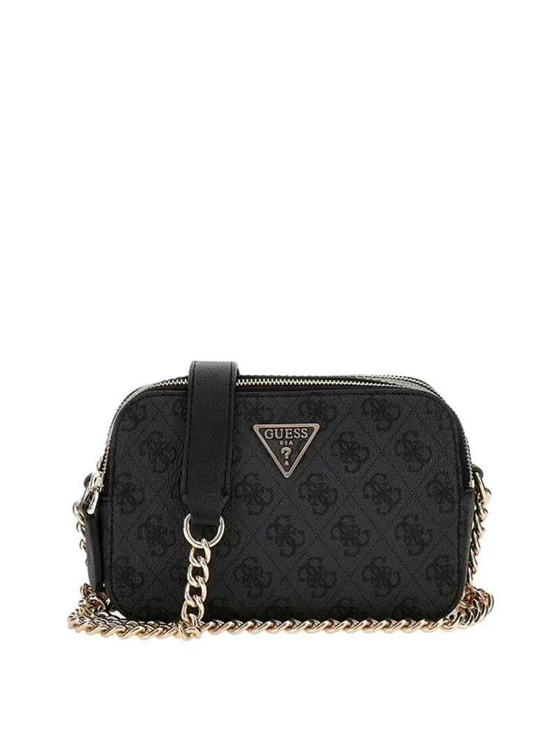 Mini Tracolla Guess Noelle 4G Logo - Nero