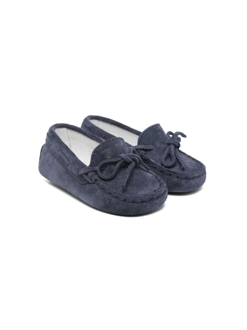 Mocassini blu navy per neonato