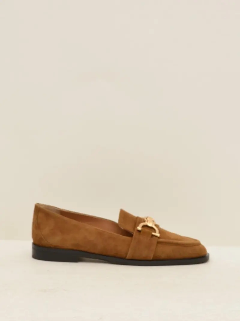 mocassino con accessorio