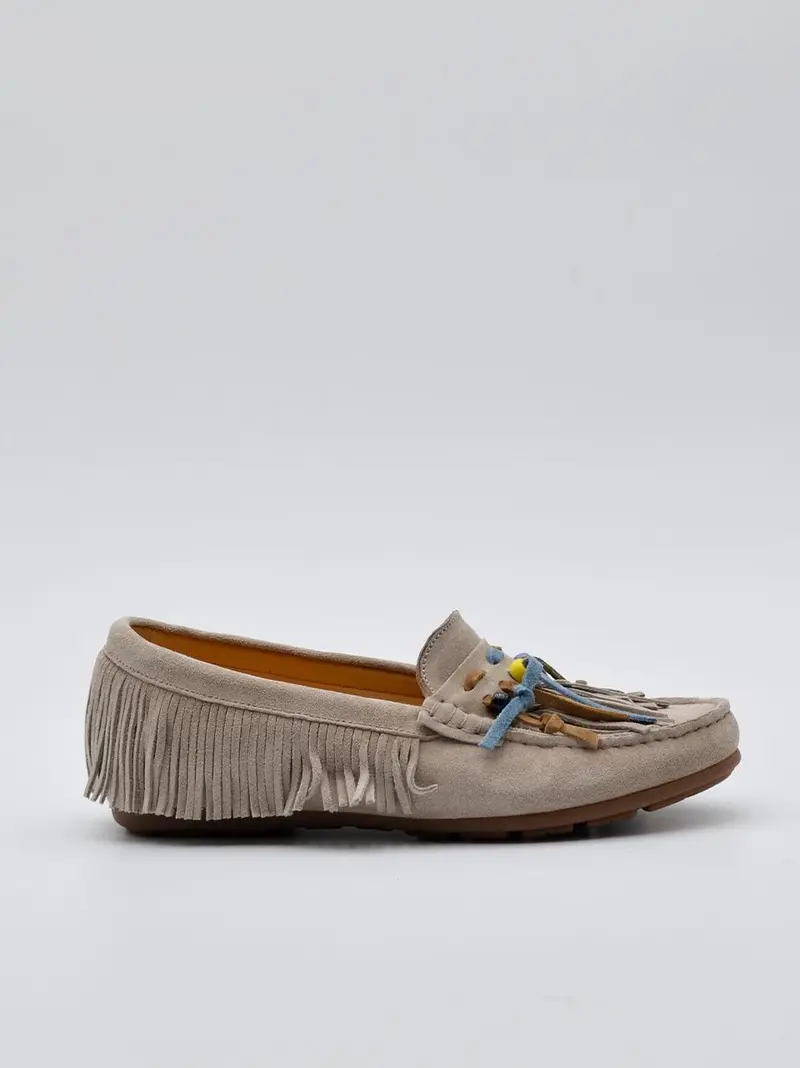 mocassino con frange
