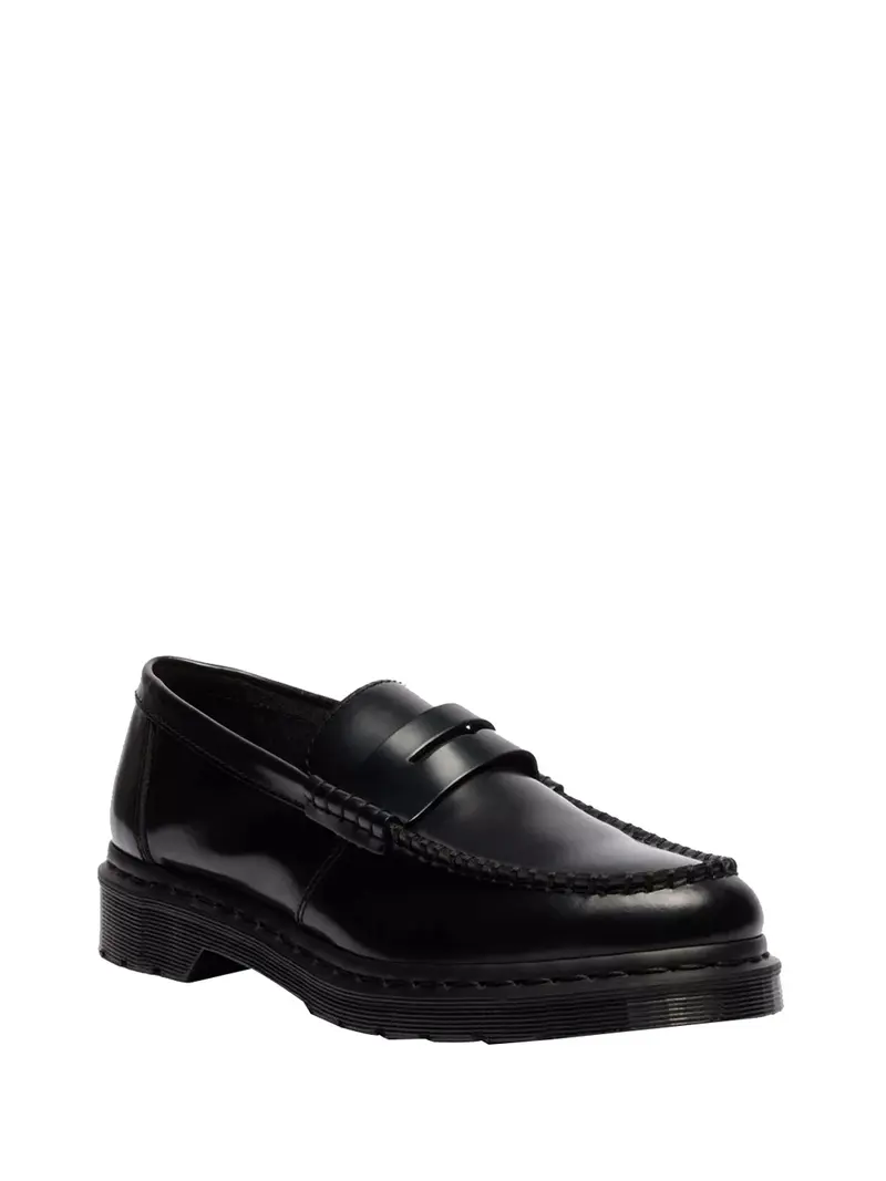 Mocassino Dr Martens Penton Monocromatici In Pelle Smooth - Nero