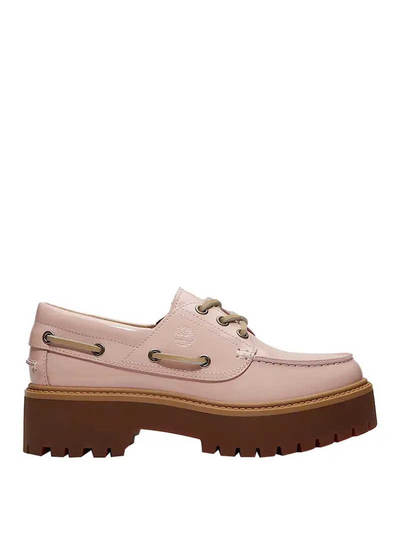 Mocassino Timberland Con Plateau Stone Street - Rosa