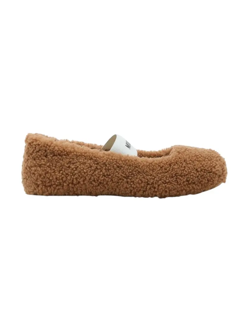 MOON BOOT Ballerina Donna MB SHEARLING BALLERINA 80D2400010-M008 COGNAC