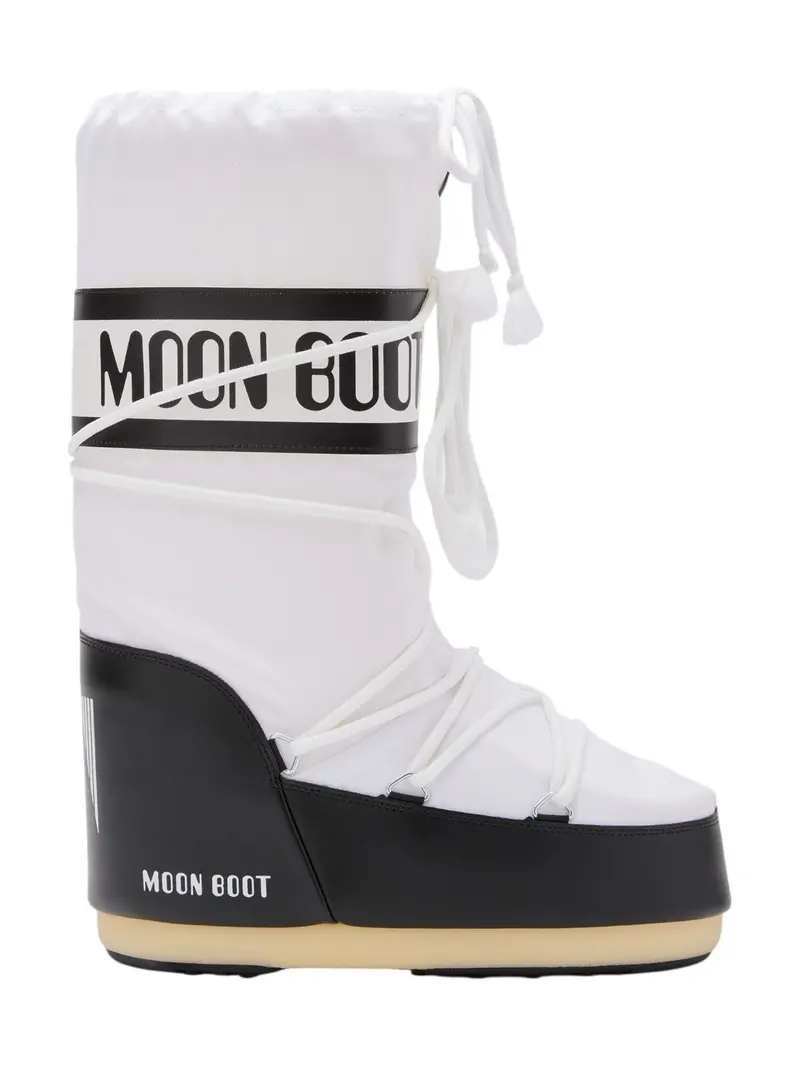 MOON BOOT Stivali e Stivaletti Donna 80D1400440-NA02 BLACK/WHITE