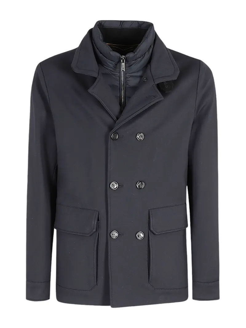 MOORER Giubbino Uomo BAS-TZ MOUGI101070 U0402 Blu