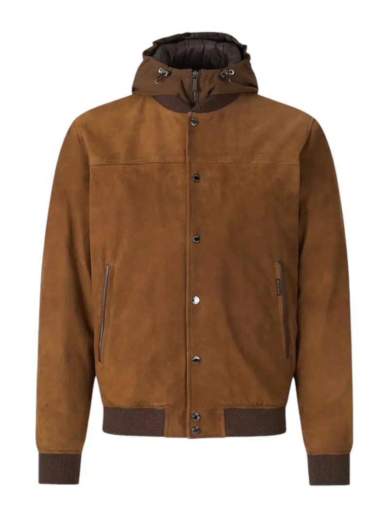 MOORER Piumino Uomo CALLUM-UR MOUGI101092 U0197 Marrone