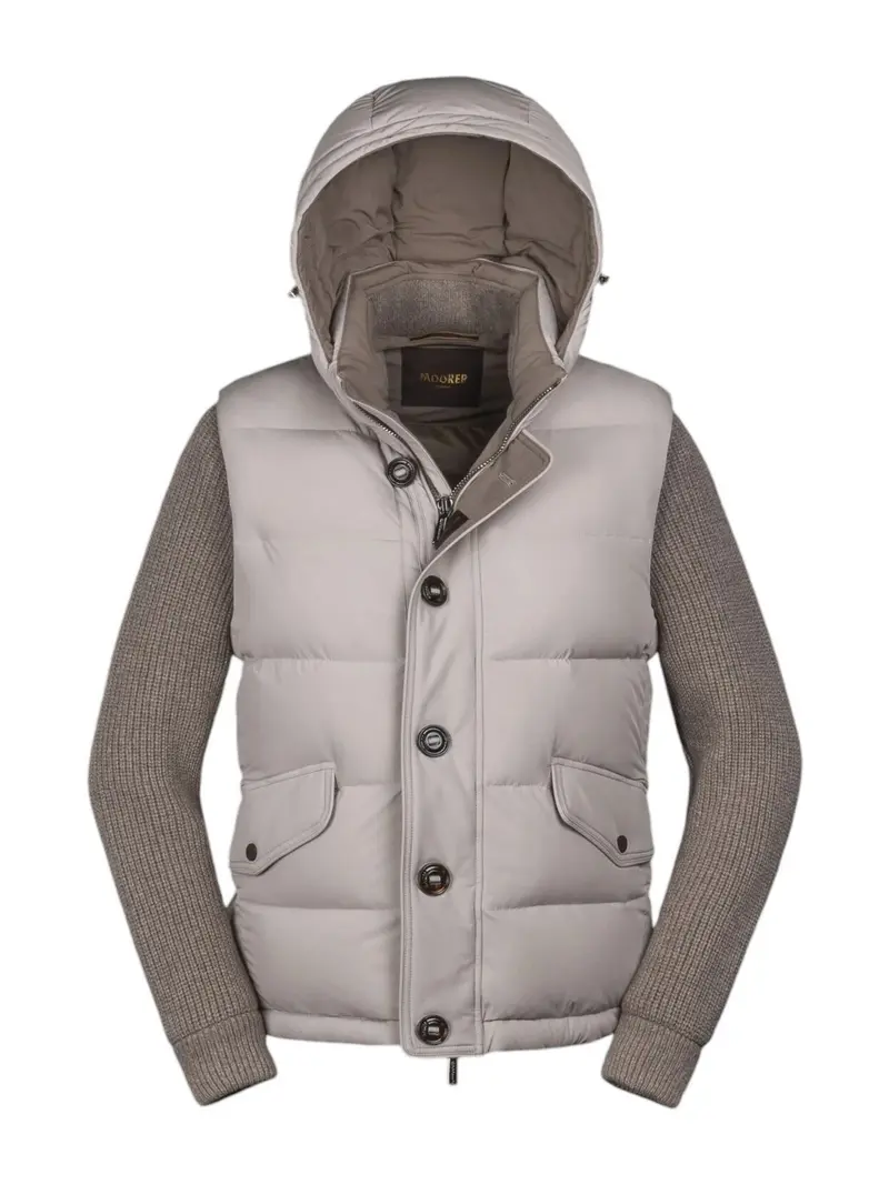 MOORER Piumino Uomo FOSCOLO-KNM MOUGI100191 U0108 PERLA