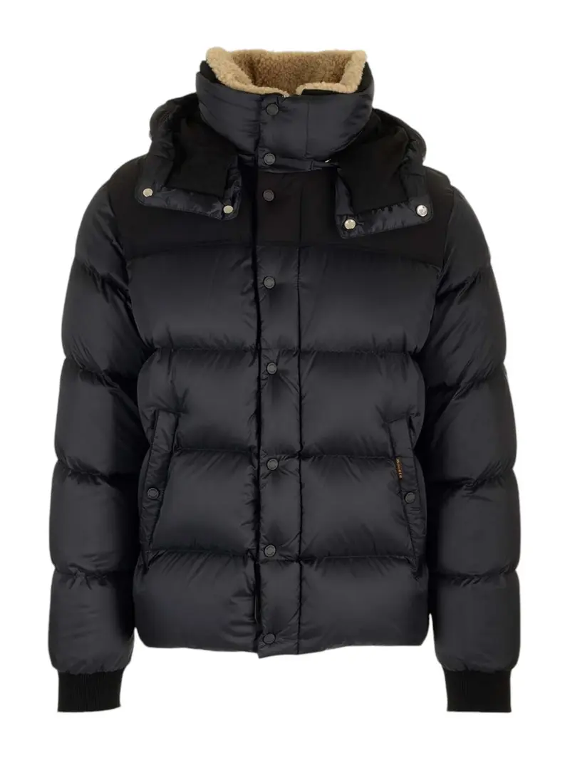 MOORER Piumino Uomo JAKE-SHK MOUBO100161 TEPA206 V1996 BLU/NERO