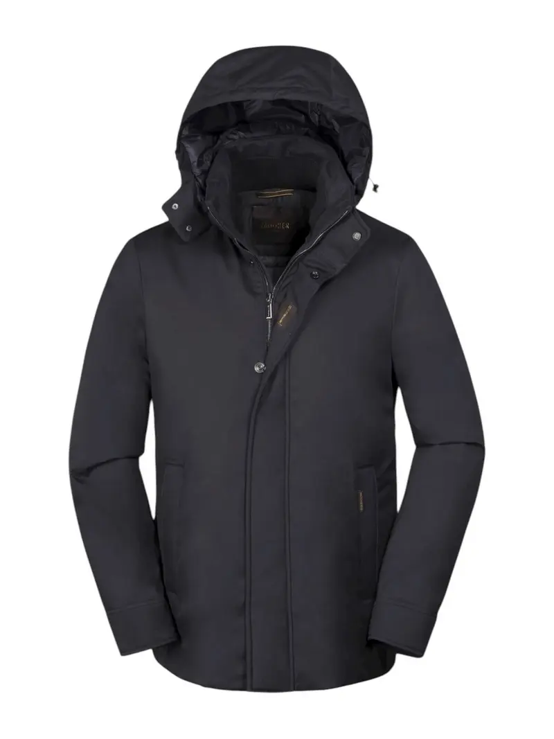 MOORER Piumino Uomo PETRINI-ADS MOUGI101200 TEPA011 DARK BLU