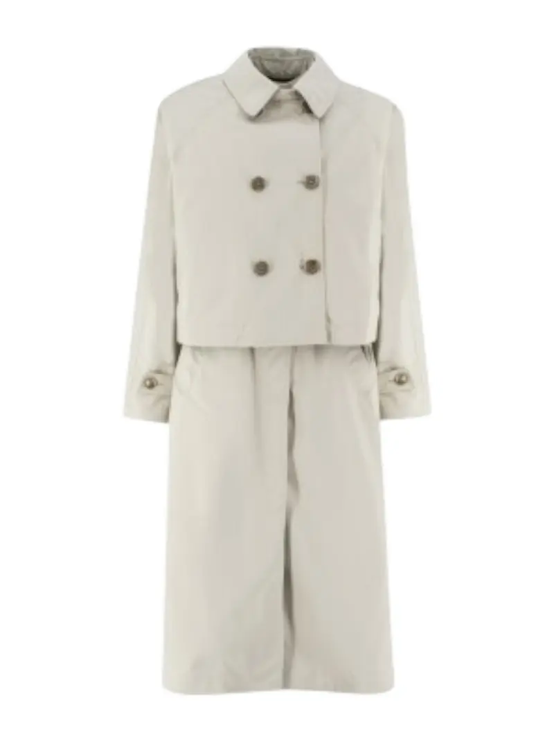 MOORER Trench Donna SALYA-ST2 MODSP100127 TEPAN06 Beige