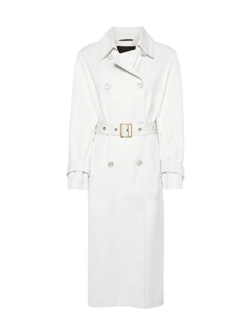 MOORER Trench Donna THELMA-SDF MODSP100120 U0106 Bianco