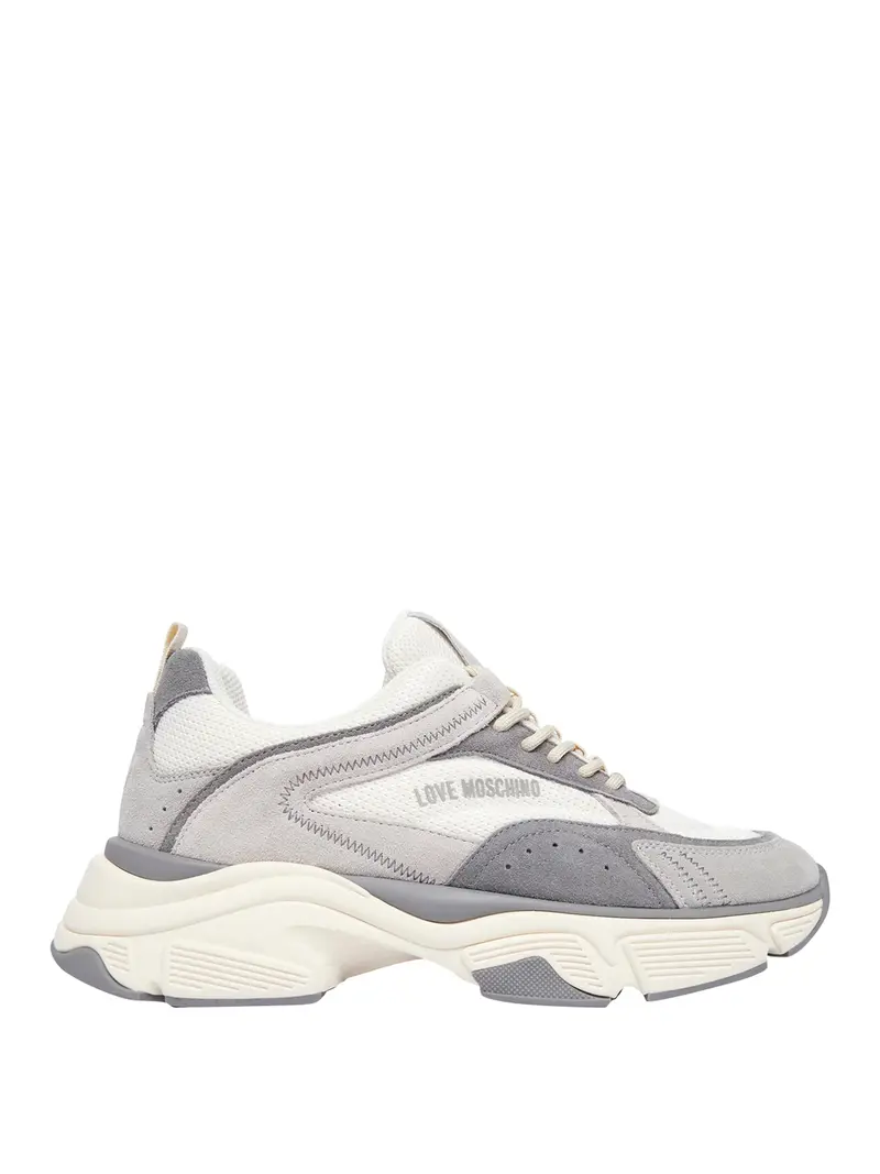 Moschino Sneakers Stardust60 Mix Avorio Tortora
