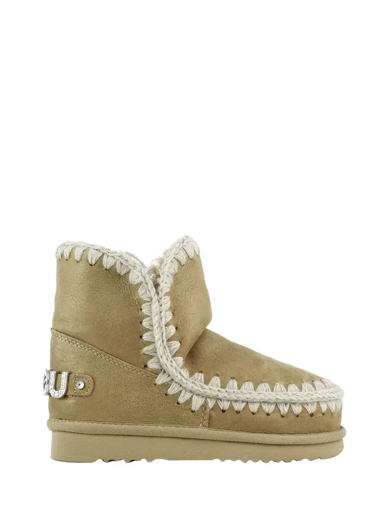 Mou Eskimo 18 Rhinestones Logo - Tobacco