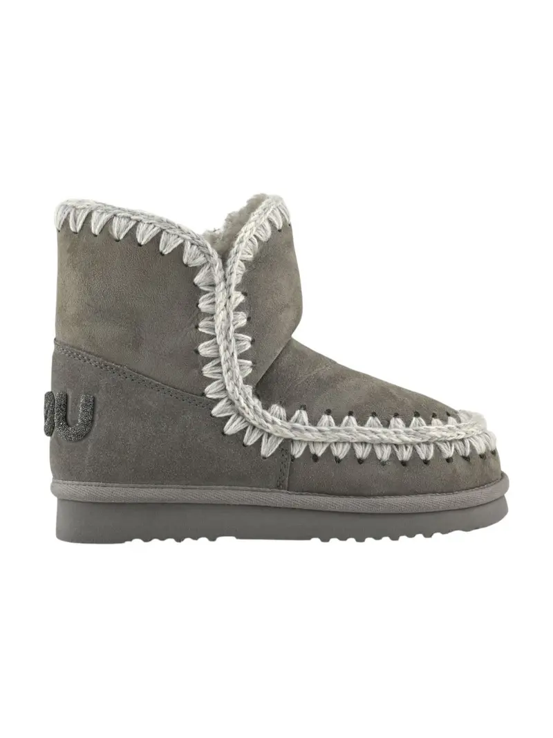 MOU Stivali e Stivaletti Donna ESKIMO 18 GLITTER LOGO MU.FW101050A NGRY New Grey