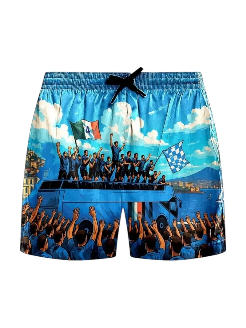 MOVE be different Costume da bagno Uomo SVN NAPOLI 03 LUNGOMARE BLU