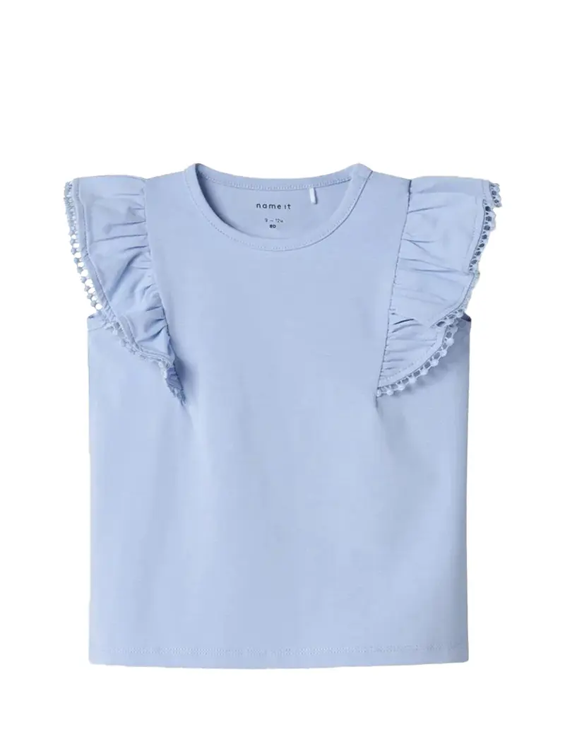 Name It T-Shirt Bambina Azzurro - Blu