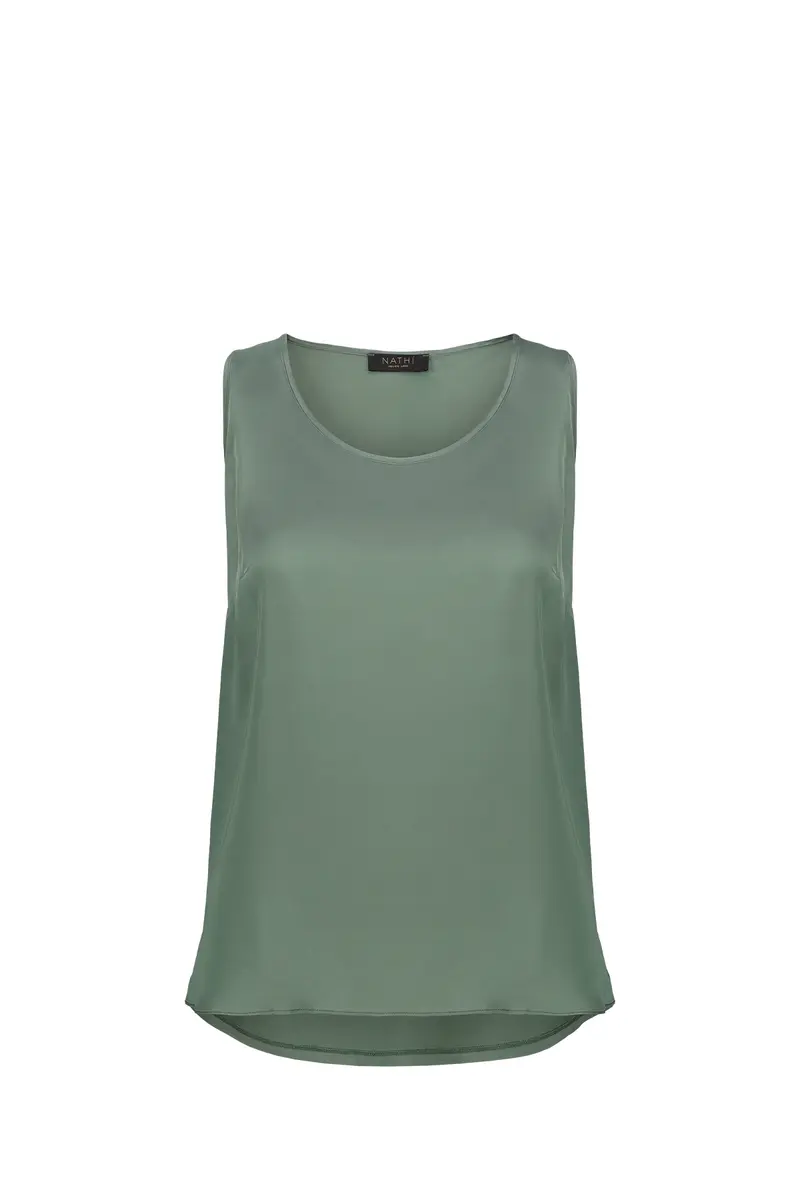 Nathi Luxury Canotta Donna Verde