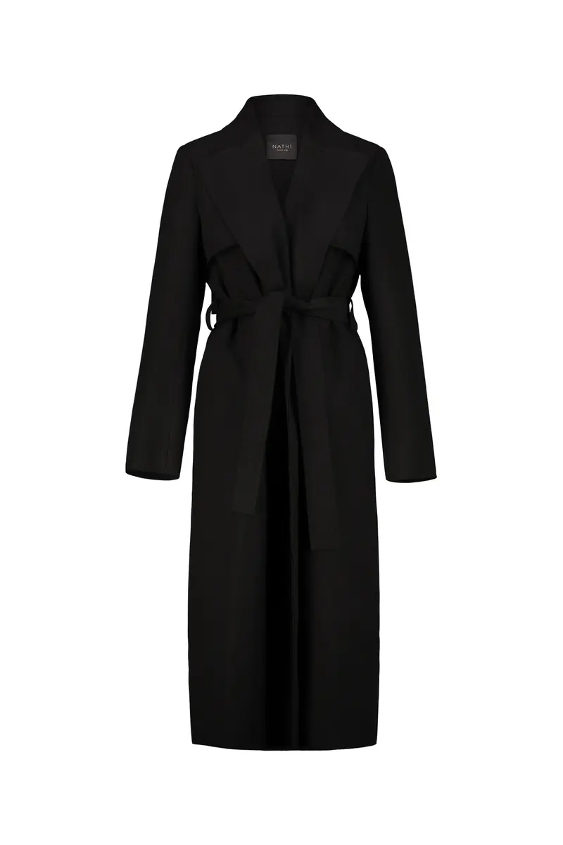 Nathi Luxury Cappotto Donna Nero