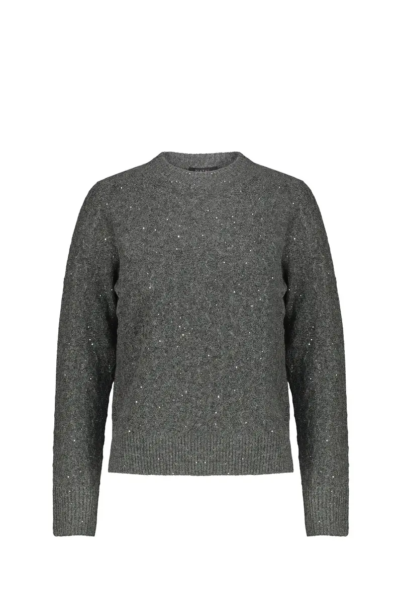 Nathi Luxury Maglia Donna Carbone - Grigio