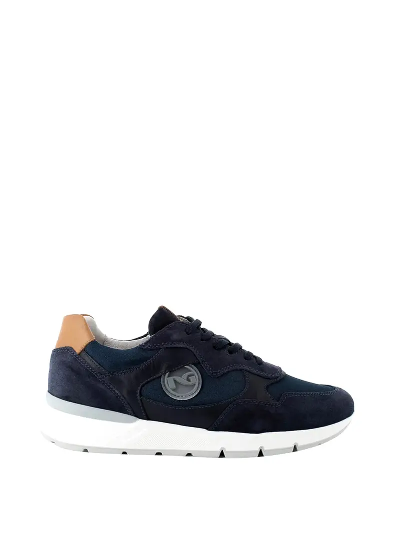 Nero Giardini Sneakers Con Logo - Indaco