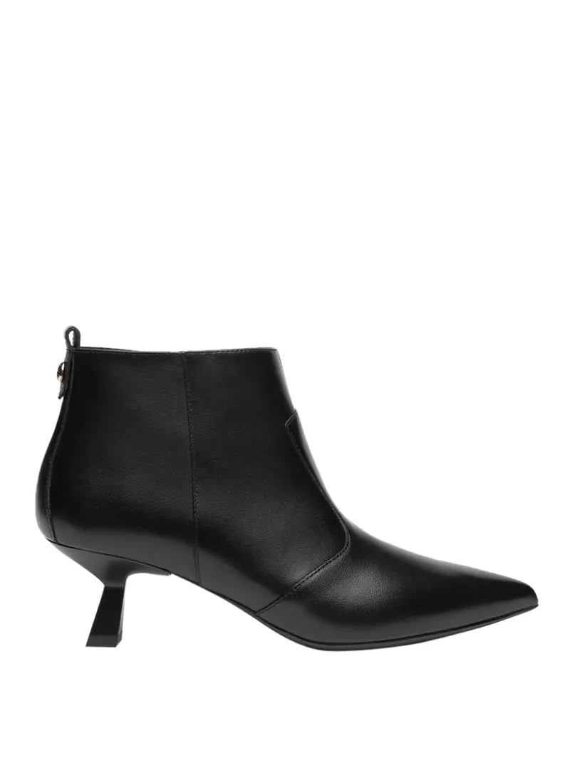Nero Giardini Tronchetti Donna in Pelle - Nero