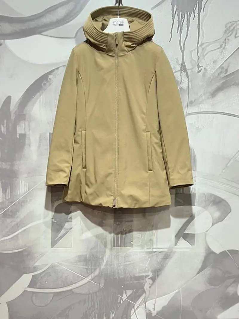 new firth down parka soft shell