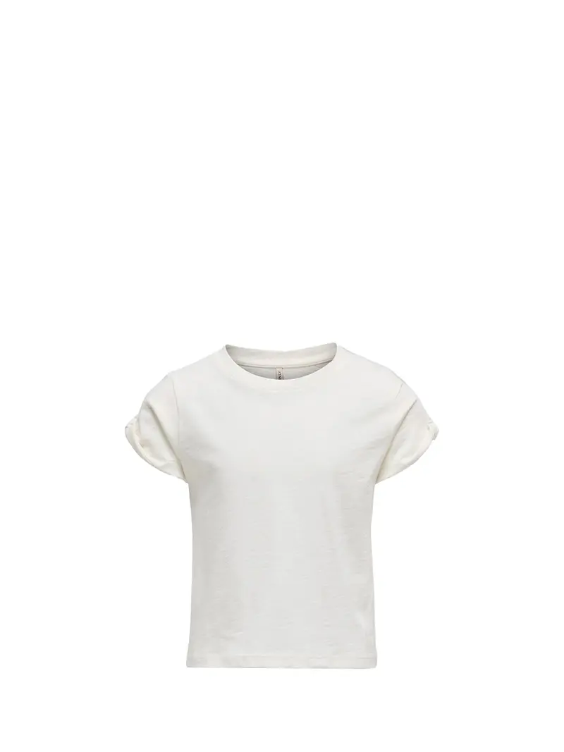Only T-Shirt Bambina Bianco