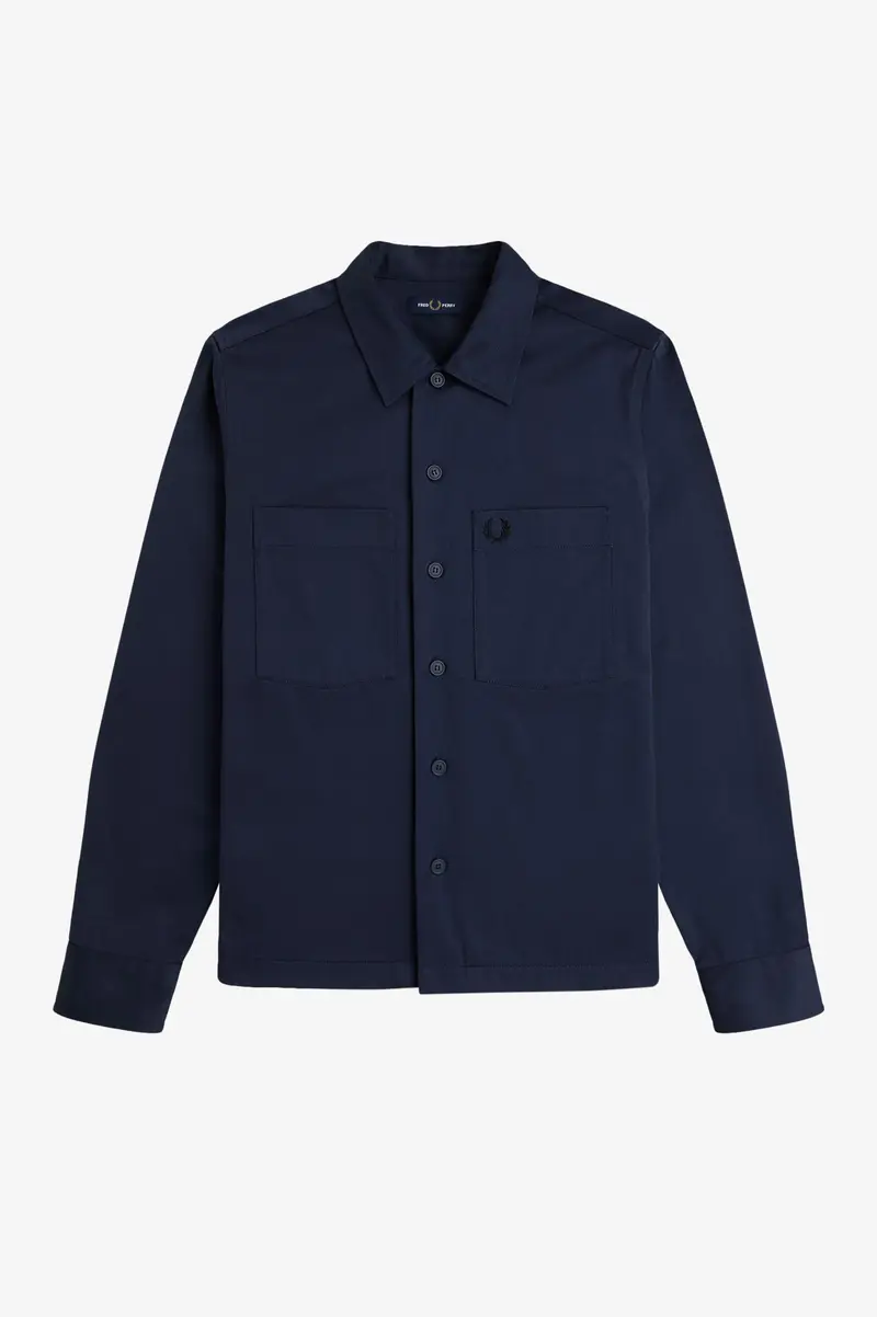 Overshirt con logo