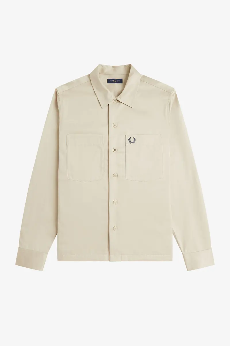 Overshirt con logo