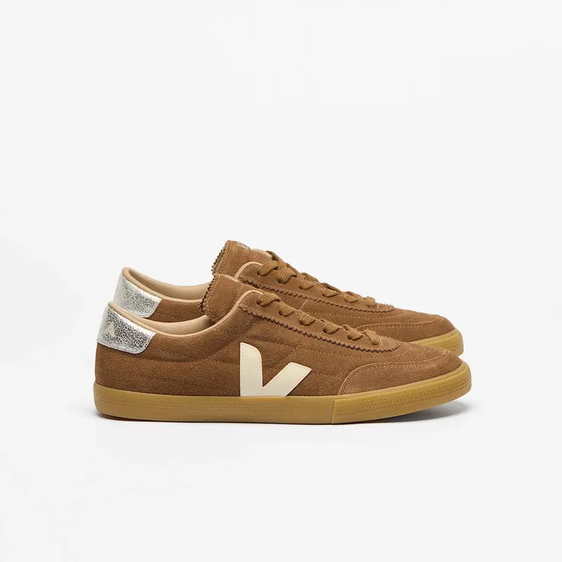 Panenka suede brown pierre silver