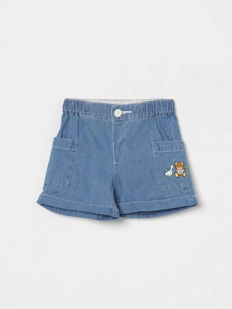 Pantaloncino in denim Teddy Bear