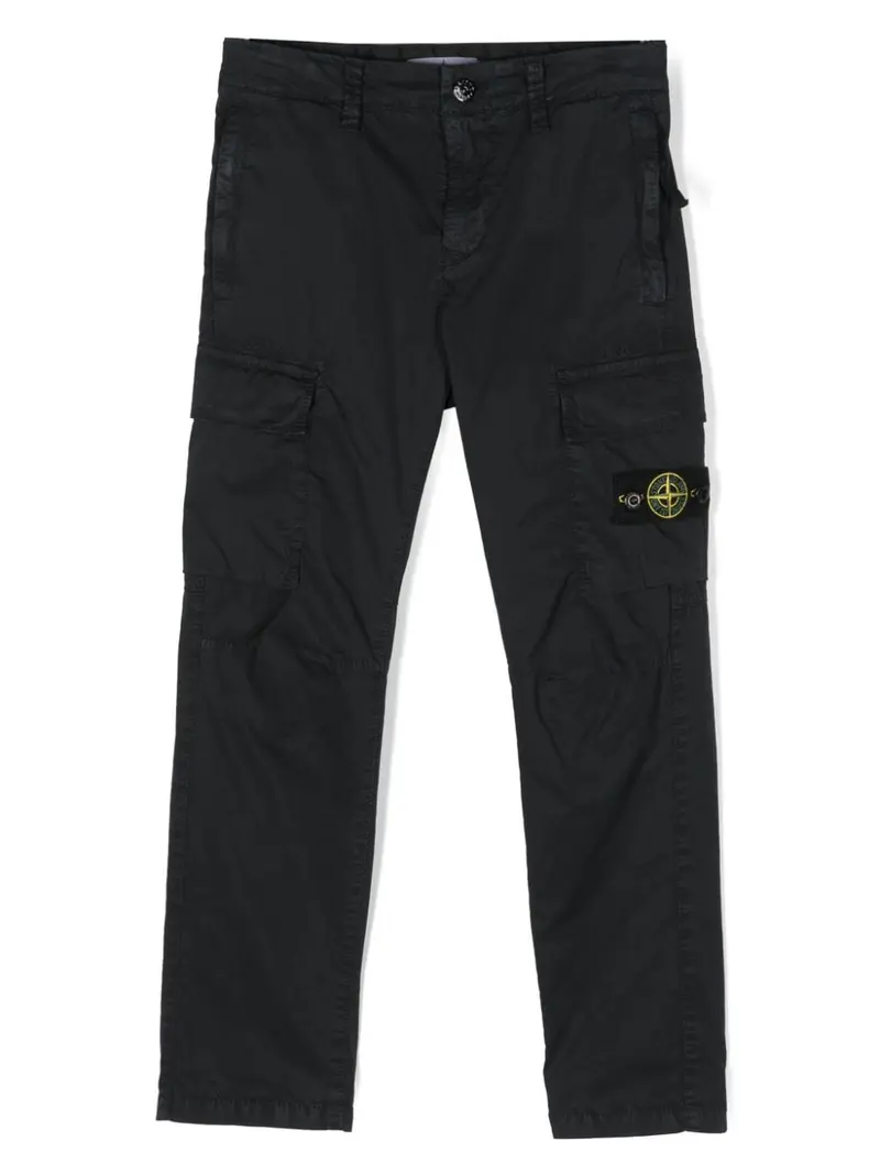 Pantalone blu per bambino con logo