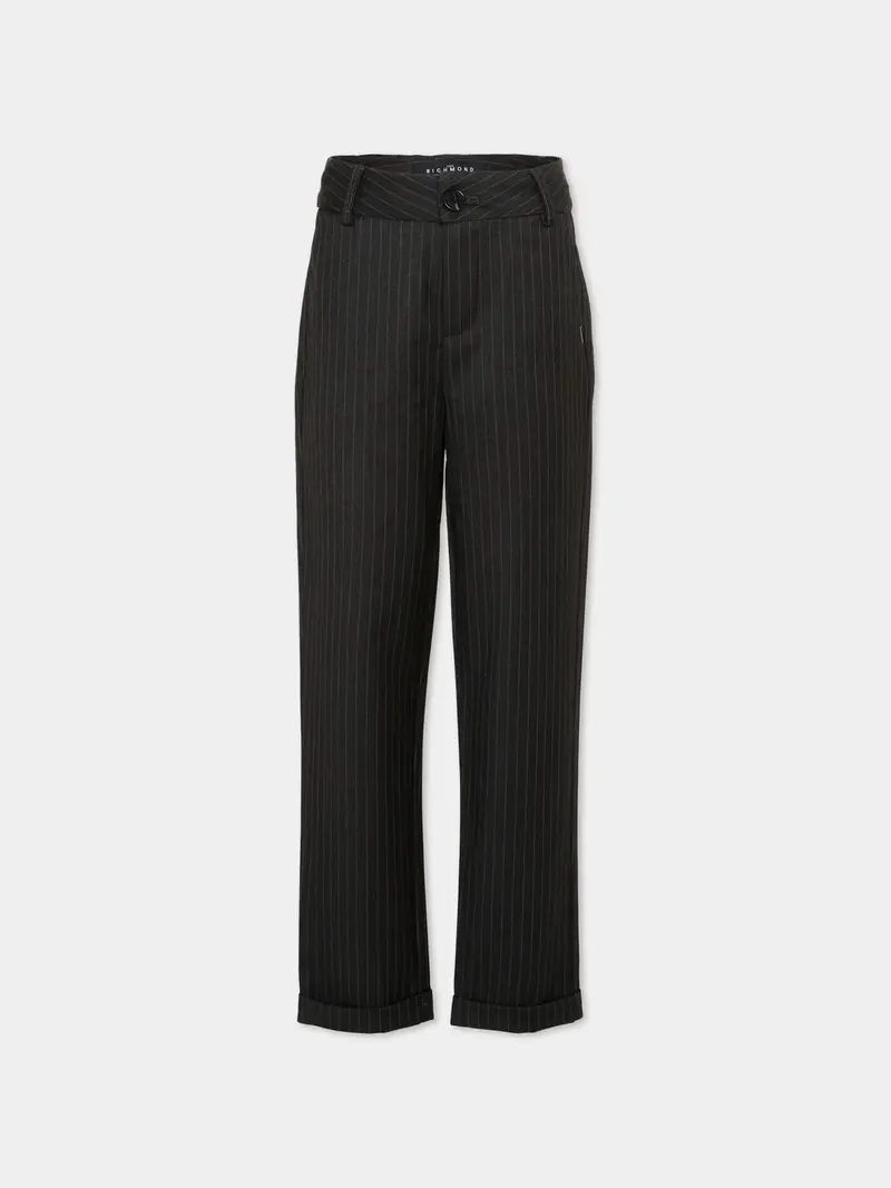 Pantalone gessato per bambino