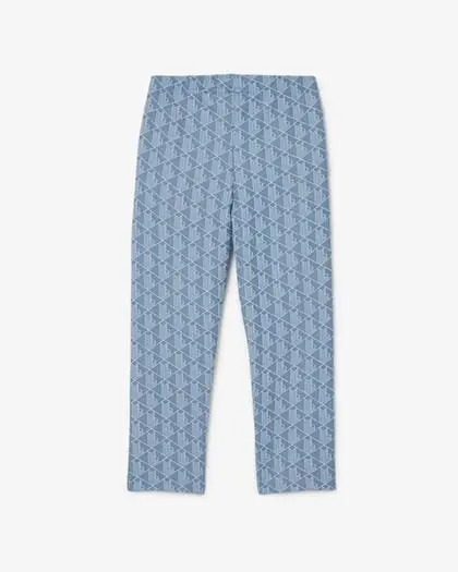 Pantalone in tuta con monogramma