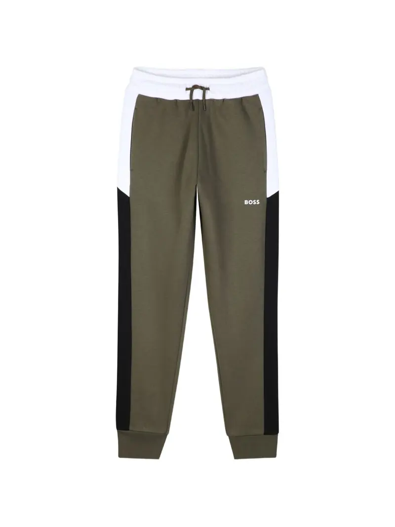 Pantalone oliva/bianco/nero per bambino