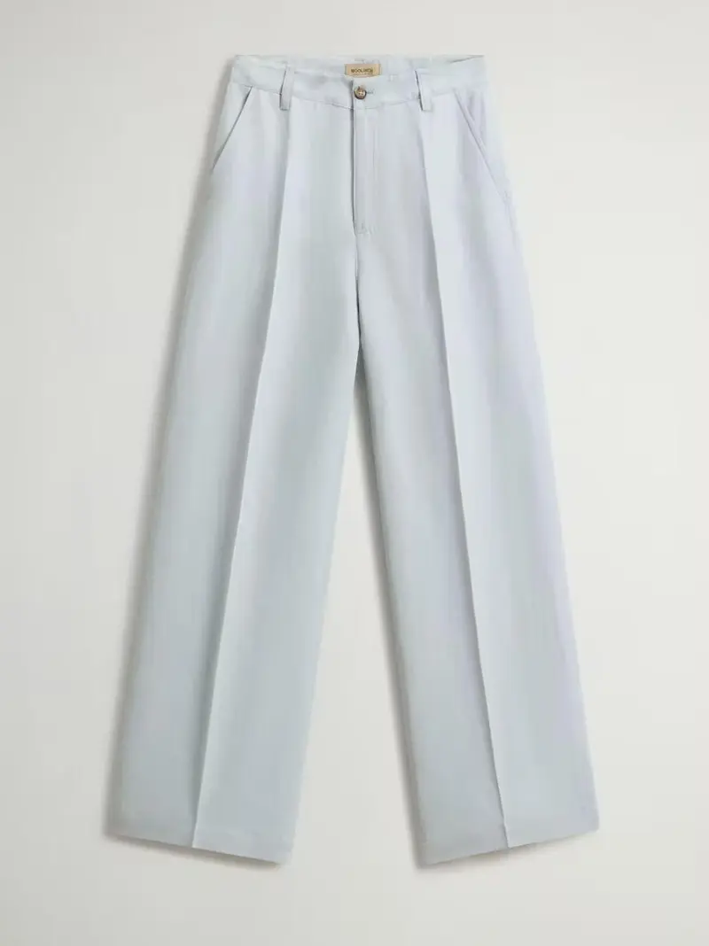 pantalone palazzo lino viscosa