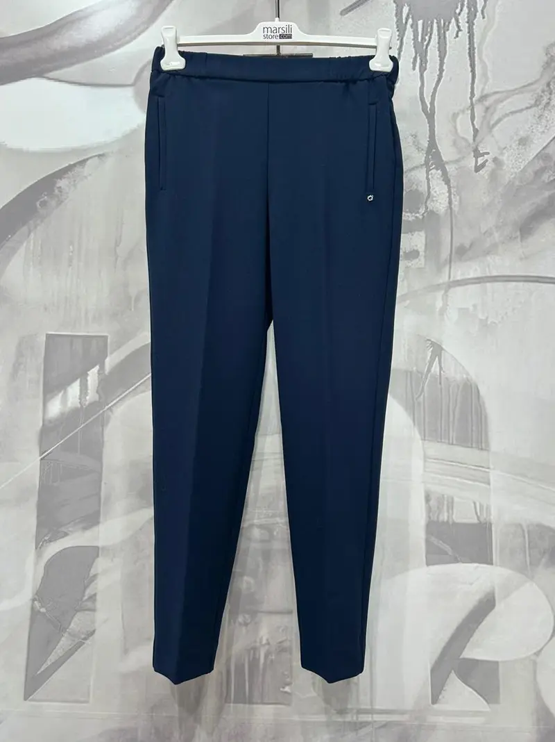 pantalone punto milano arricciato