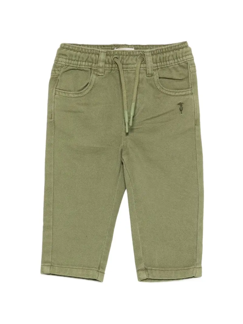 Pantalone verde per neonato