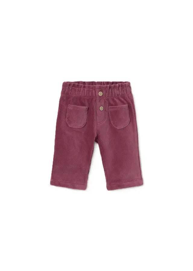 Pantalone viola per neonata